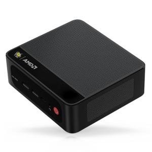 Beelink SER5 MAX Mini PC, AMD Ryzen 7 6800U (8C/16T, up to 4.7GHz) 24GB LPDDR5 RAM 500GB NVME SSD Windows 11 Pro, 4K Triple Display (HDMI/Type-C/DP), 2.5G LAN/WiFi 6/BT5.2 Mini Desktop Computer
