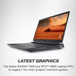 Dell G15 5530 15.6" FHD 165Hz Gaming Laptop, Intel Core i7-13650HX, NVIDIA GeForce RTX 4060-8GB, 16GB RAM DDR5, 1TB SSD, Windows 11 Home, English-UK-Irish Qwerty Backlit Keyboard, Dark Shadow Grey
