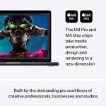 Apple 2024 MacBook Pro Laptop with M4 Pro chip with 14-core CPU and 20-core GPU: Built for Apple Intelligence, 16.2-inch Liquid Retina XDR Display, 48GB Unified Memory; 512GB SSD Storage; Space Black
