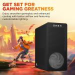 HP OMEN 16L Gaming Desktop | AMD Ryzen 5 |16GB DDR5-SDRAM | NVIDIA GeForce RTX 5060 | Tower PC | Windows 11 Home | TG03-0007sa