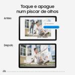 Samsung Galaxy Tab S10 Lite with S-Pen | 128GB, 6GB RAM, Wi-Fi Only | 10.9” 90Hz LCD, Android 15 WiFi 6 Tablet, All Day Battery | International Model X400 | 256GB SD Card Bundle, Gray