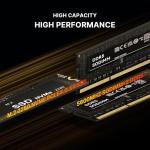 BOSGAME M2 Gaming Mini PC Ryzen 9 7940HS (8C/16T,Max 5.2GHz), 32GB DDR5 1TB NVMe SSD Mini Desktop PC, Dual 2.5G LAN, Quad Display, OCulink, Wi-Fi 6E&BT5.2