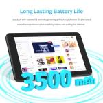 VASOUN 7 inch Tablet, Android 13, Tablet PC with 32GB, 1024x600 HD IPS Display, Quad Core Processor, Dual Camera, WIFI, Bluetooth, Portable Tablets PC (with case)