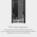 Dell Slim Desktop EC51250 – Intel Core i3-14100 Processor, Intel UHD 730 Graphics 8GB DDR5 RAM 5600 MHz, 512GB SSD, Wi-Fi 6, HDMI, USB-C, Windows 11 Home, Wired Keyboard and Mouse – Black