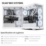 3XS Vindicta Liquid Cooled Gaming PC | RX 9070 XT 16GB | Ryzen 7 9800X3D 8-Core | 32GB RAM | 2TB M.2 SSD | Dynamic RGB Lighting | WiFi | Streaming Ready | Windows 11