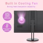 SUKOTOP 23.8-inch All-in-One Desktop Computer – Core i5-7300HQ (Up to 3.5GHz), 16GB RAM, 512GB SSD, With Retractable Privacy Webcam, Wi-Fi 6, Bluetooth 5.3, HDMI, VGA, USB 3.0, RJ45, Keyboard & Mouse