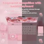 Fsjun 15.6'' pink Laptop, 16GB DDR4 RAM, 1TB SSD, 12th Gen Alder Lake N95 CPU(Up to 3.4GHz), FHD IPS (1920x1080) Screen, Dual Band WiFi, Type-C, Mini-HDMI, Student Notebook with Removable Webcam