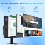 All-in-One Computer 27inch Desktop Computer Quad-Core N95(Up to 3.4Ghz)512GB SSD 16GB RAM With hidden Webcam,All-in-one PC Computer Supporting Rotatable Screen,Dual-band WiFi 6 Bluetooth 5.3, Black