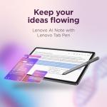 Lenovo Idea Tab - Display 11" 2.5K (2560x1600) 90Hz, Processor Mediatek Dimenity 6300, RAM 8GB, Memory 128GB, WiFi 5, Tablet Android 15, Tab Pen + Folio Case included - Luna Grey