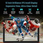 Whitedeer Tablet Android 15 Octa-Core Processor, 22GB+128GB+1TB TF, Tablet 10 inch with IPS Display, Android Tablets with 2.0GHz CPU, 6200mAh/ 5G WiFi/BT5.4/8MP+5MP/OTG, PC Mode, Widevine L1(Gray)