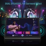 Whitedeer Tablet Android 15 Octa-Core Processor, 22GB+128GB+1TB TF, Tablet 10 inch with IPS Display, Android Tablets with 2.0GHz CPU, 6200mAh/ 5G WiFi/BT5.4/8MP+5MP/OTG, PC Mode, Widevine L1(Gray)