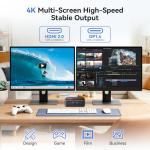 Blackview MP20 2026 Mini PC Win-11 Pro(3-Year Warranty), AMD Ryzen 3300U(Beats N150/N100), Desktop PC Computers 16GB RAM 512GB SSD, WiFi 5, USB3.2, Support 4K Dual Display for Design & Work from Home