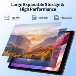 GOZZGEAR 10 inch Android 15 Tablets, 8GB RAM, 6000Mah, Expandable 1TB, Penta-Core Processor, Android Tablets HD IPS Screen, Dual Camera, Wi-Fi,Tablet PC, 2-Year Warranty
