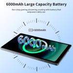 GOZZGEAR 10 inch Android 15 Tablets, 8GB RAM, 6000Mah, Expandable 1TB, Penta-Core Processor, Android Tablets HD IPS Screen, Dual Camera, Wi-Fi,Tablet PC, 2-Year Warranty