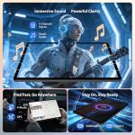 AXETOP 13 inch Tablet, Android 15 Tablet with SIM Card Slot, 36(12+24) GB RAM+512GB ROM, Helio G99 2.2Ghz Octa-Core Gaming Tablets, 9200mAh, Widevine L1, 8MP+13MP, 2944x1840 IPS, 18W Charge - Black