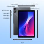 GOZZGEAR 10 inch Android 15 Tablets, 8GB RAM, 6000Mah, Expandable 1TB, Penta-Core Processor, Android Tablets HD IPS Screen, Dual Camera, Wi-Fi,Tablet PC, 2-Year Warranty