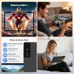 AXETOP 13 inch Tablet, Android 15 Tablet with SIM Card Slot, 36(12+24) GB RAM+512GB ROM, Helio G99 2.2Ghz Octa-Core Gaming Tablets, 9200mAh, Widevine L1, 8MP+13MP, 2944x1840 IPS, 18W Charge - Black