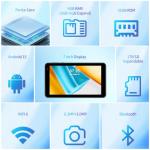 GOZZGEAR Android 15 7 inch Tablets, 8GB RAM, 32GB, Tablet PC, (Expandable 512GB), GMS Certified WiFi Dual Camera with Eye Protection, Bluetooth,Dual Camera,WiFi, Portable Tablet, 2-Year Warranty