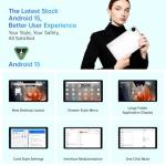 MUISOO Android 15 Tablet, 10 Inch Tablet, 20GB RAM+64GB ROM (TF 1TB), 5000mAh, 1280 * 800 HD, WiFi 6, Bluetooth 5.4, Dual Cameras, Dual Speakers, White