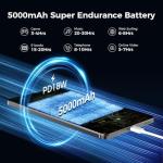 RebotAi Tablet 8.7 inch Android 15 Tablet with Gemini AI, 18GB (6GB+12GB) RAM+128GB ROM, 1340 * 800 HD|Widevine L1|5G WiFi|90Hz IPS Screen|5000 mAh|5MP+13MP Camera