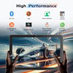 Tablet 10 Inch Android 15 Tablet PC Gemini AI 18GB RAM 128GB ROM Expandable to 1TB Octa-Core Processor 1280x800 HD IPS Touch Screen 6000mAh Battery Widevine L1 5G WiFi BT 5.0 5MP+8MP Dual Camera