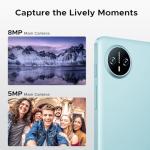 DOOGEE Tab A9 Android 16 Tablet 10 Inch(2026), Gemini AI Android Tablets, Unisoc T310 12GB RAM 64GB ROM(TF 2TB), 6580 mAh Battery, 5G WiFi|Dual Speaker|AI Camera|Type-C|GMS|BT|Face ID|3.5mm Jack-Blue