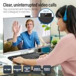 23.8" Full HD All in One PC Desktop Computer (Dec 2025 Release) - 16GB RAM, 512GB SSD, Windows 11, Intel 15th Gen Quad-Core CPU, HDMI, USB 3.0 - AIO PC with Wireless Keyboard, Mouse, 3MP Web Camera