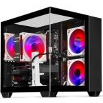 LXZ Gaming PC Desktop Computer, Core i7-13700F, Ge Force RTX 5060 8GB, 32GB DDR5 RAM, 1TB NVME SSD, WiFi 6, 850W PSU, ARGB Lighting, 3x DP & HDMI