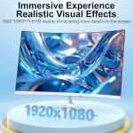 SUKOTOP All-in-One Desktop PC 23.8 Inch Curved Display Core i7 7700HQ(up to 3.8Ghz) 16GB RAM 512GB SSD Dual Band WiFi, Bluetooth 5.0, Complete with Wired Keyboard & Mouse