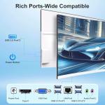 SUKOTOP All-in-One Desktop PC 23.8 Inch Curved Display Core i7 7700HQ(up to 3.8Ghz) 16GB RAM 512GB SSD Dual Band WiFi, Bluetooth 5.0, Complete with Wired Keyboard & Mouse