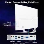 SUKOTOP 27 inch All-in-One Computer Curved FHD Display, All-in-One PC 16GB RAM 512GB ROM SSD Core i7 7700HQ Dual-Band WiFi Bluetooth5.0 with Mouse and Wired Keyboard