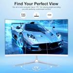 SUKOTOP All-in-One Desktop PC 23.8 Inch Curved Display Core i7 7700HQ(up to 3.8Ghz) 16GB RAM 512GB SSD Dual Band WiFi, Bluetooth 5.0, Complete with Wired Keyboard & Mouse