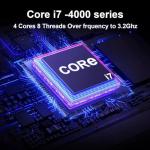 27inch FHD All-in-one PC Desktop Computer With Core i7(Up to 3.20Ghz)512GB SSD 16GB RAM Rotatable Screen Front Webcam,All-in-one Computer Supporting Dual-band WiFi 2.4G/5.2G Bluetooth 4.2, Black