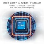 XINHENGTAI All-in-One pc 23.8" FHD IPS,Windows 11 Pro Desktop Computer, i5 Processor, 16GB RAM,256GB SSD,USB-C,HDMI, Wi-Fi, QWERTY-Keyboard and Mouse(Flat screen)