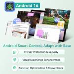 Tablet 2025 Android 16 Tablet with Gemini AI 2.0, 11 Inch FHD Display, 24GB RAM 128GB ROM /2TB TF, T615 CPU, 13MP AI Camera, 8000mAh, 5GWIFI, Widevine L1, 2 in 1 Tablets with Keyboard Mouse Stylus