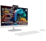 HP 24-cr0037na 23.8" All-In-One Desktop PC | AMD Ryzen 7 | 16GB RAM | 1TB SSD | Dual 2W Speakers | Full HD Webcam | Full HD IPS Display | 99% sRGB | Windows 11 Home | White