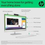 HP 24” All-in-One Desktop PC | Intel® Core™ i5 i5-1335U Processor | 8 GB RAM | 512 GB SSD | Intel Iris Xe Graphics | FHD Display | Windows 11 Home | Dual Speakers | Shell White | 24-cr0047sa