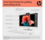 HP 24-cr0037na 23.8" All-In-One Desktop PC | AMD Ryzen 7 | 16GB RAM | 1TB SSD | Dual 2W Speakers | Full HD Webcam | Full HD IPS Display | 99% sRGB | Windows 11 Home | White