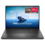Dell 16 Laptop DC16255 16-Inch 2K (1920x1200), AMD Ryzen 7 250, AMD Radeon Graphics, 16GB DDR5 RAM, 1TB SSD, Windows 11 Home, Fingerprint Reader, UK Qwerty Backlit Keyboard, Carbon Black