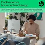 HP 24” All-in-One Desktop PC | Intel® Core™ i5 i5-1335U Processor | 8 GB RAM | 512 GB SSD | Intel Iris Xe Graphics | FHD Display | Windows 11 Home | Dual Speakers | Shell White | 24-cr0047sa