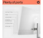 HP 24-cr0037na 23.8" All-In-One Desktop PC | AMD Ryzen 7 | 16GB RAM | 1TB SSD | Dual 2W Speakers | Full HD Webcam | Full HD IPS Display | 99% sRGB | Windows 11 Home | White