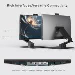 All-in-One PC Touch screen Quad-Core N95(Up to 3.4Ghz) 16GB RAM 512GB SSD,23.8 inch PC All-in-One Desktop Computer Touchscreen with Pop-up Webcam Dual Band WiFi Blutooth 5.3 Wired Mouse and Keyboard.