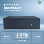 BIRMINGHAM AV Desktop PC – Intel Core i5-12400 12th Gen • 16GB DDR4 RAM • 512GB NVMe SSD • WiFi 5 & Bluetooth 5.0 • Dual Monitor Support • Windows 11 Pro – Small Form Factor Office & Home Computer