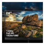 acer Aspire C24-B All-in-One Desktop PC 23.8 Inch Full HD 120Hz Intel N150 Quad Core 8GB RAM 256GB SSD Windows 11 Home WiFi 6 - Black - DQ.BPGEK.006