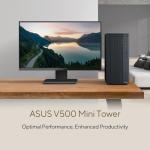 ASUS V500 Home & Business Desktop Computer Intel Core i7 (24MB Cache, up to 4.9GHz), 32GB RAM, 1TB PCIe SSD, DisplayPort, WiFi 6, HDMI, Keyboard and Mouse, Support 2 Monitors