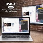 Acer Aspire Go 15 AG15-42P Laptop - AMD Ryzen 7 5825U, 16GB, 1TB SSD, Integrated Graphics, 15.6" Full HD, Windows 11, Silver