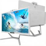 STGsivir All-in-one PC Desktop Computer, 24" FHD Display, Core i7 up to 4.0GHz, 16GB RAM, 512GB SSD, WiFi, Bluetooth 5.0, Windows11 Pro, White, for Office & Entertainment