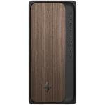 HP OmniDesk AI Tower Desktop PC | Intel® Core™ Ultra 7 265 Processor | 16GB DDR5 RAM | 1TB SSD | Intel® Graphics | Windows 11 Home | Dark Wood and Jack Black | M03-0003sa