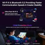 RebotAi 2026 Tablet 10.1inch Android 15 with Gemini AI, 16GB RAM + 64GB ROM, GMS Widevine L1, WiFi 6 & BT 5.2, 1280 * 800 HD, 5000 mAh Tablet