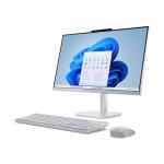 Lenovo A100 All-in-One Desktop PC | 23.8 inch Full HD | Intel N100 | 8 GB RAM | 512 GB SSD | Wi-Fi 6 | Windows 11 Home | Wireless EOS Keyboard and Mouse | Cloud Grey |
